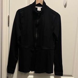 CAbi Chic Black Zip-Up Jacket